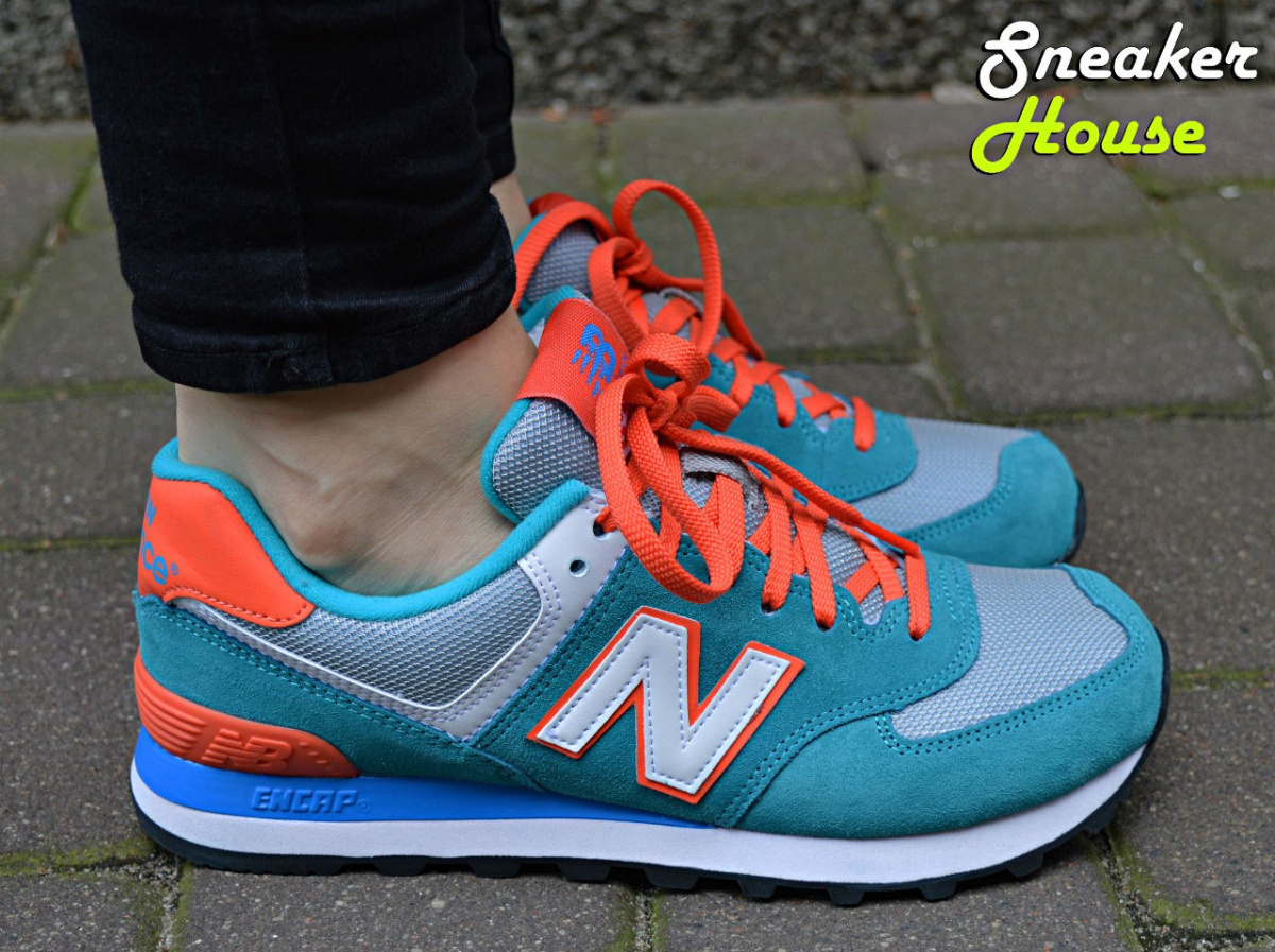 new balance wl574 Orange